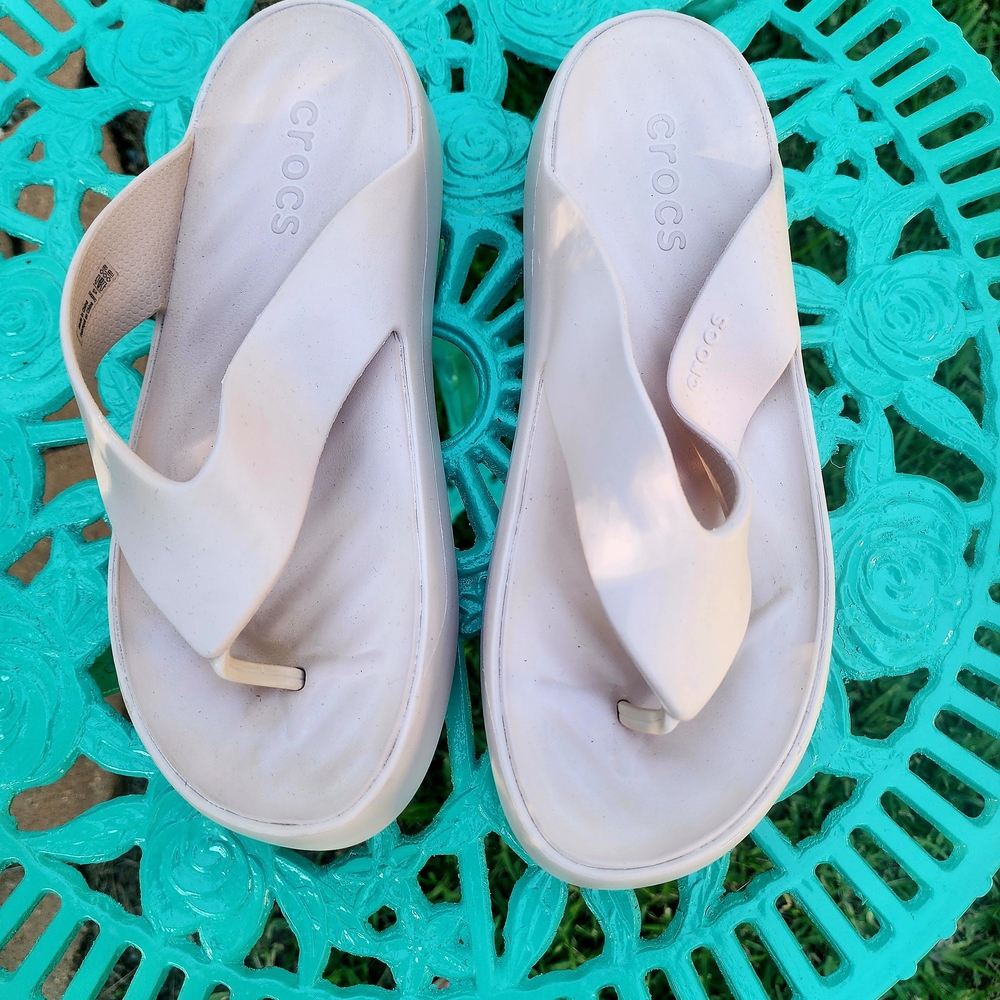 Crocs Women's White Sandals